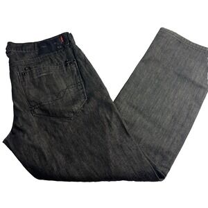 Ecko Unltd Jeans‎ Men Size 36x32 Black Denim Slim Straight Hip Hop Street